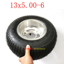 Pneu sem câmara de ar, boa qualidade, 13x5.00-6 polegadas, para atv quad bike gokart scooter mini buggy 13*5.00-6 2024 - compre barato