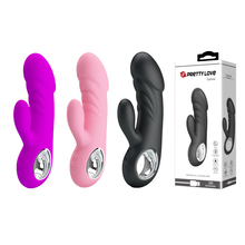 Pretty Love USB rechargeable 7 Speeds g spot dildo vibrator clitoris stimulator rabbit vibrator sex toys for woman sexual toys 2024 - buy cheap