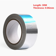 Cinta de papel de aluminio BGA de alta temperatura, reparación de conductos térmicos de sellado para reparación de PCB, 30M x 0,06mm 2024 - compra barato