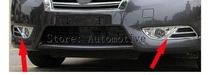 2 Pcs ABS Chrome Front Bumper Fog Lamp Cover Trim for Nissan Sylphy/Pulsar B17 Sedan/Sentra 2012 2013 2014 2024 - buy cheap