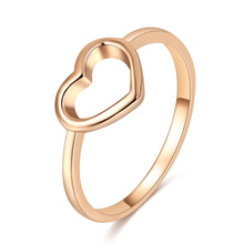 IFMIA-anillo en forma de corazón para mujer, accesorio de joyería de Color rosa, dorado y plateado, para boda, novia 2024 - compra barato