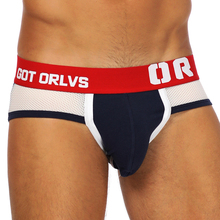 ORLVS Sexy Men Underwear Cueca Masculina Slip Underwear Mens Underpants Mesh Breathable Ropa Interior Hombre OR147 2024 - buy cheap
