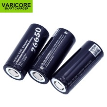 1-6PCS VariCore 26650 Li-ion Battery 3.7V 5200mA V-26D Discharger 20A Power battery for flashlight E-tools battery 2024 - buy cheap