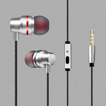 iBesi 3.5mm Jack Earphone Stereo Headphones with Mic Wired Earbuds Headset For Phone iPhone 6 6s Xiaomi Samsung MP3/MP4 2024 - buy cheap