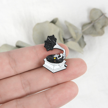 Phonograph Pins Space Pin Solar System Brooch Sweater Backpack Denim jackets Accessories Planets Pins up 2024 - buy cheap