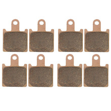 Motorcycle Parts Front & Rear Brake Pads Kit For KAWASAKI ZX14 ZX 14 Ninja ZX1400 ZX 1400 A/C 2006-2014 Copper Based Sintered 2024 - buy cheap