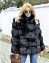 Winter Warm Coat Sexy Women Fashion Nightclub Celebrity Party Faux Fur Outwear Women Coat 2024 - buy cheap