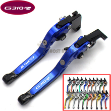 For BMW G310R G 310R 2017 2018 CNC Motorcycle Accessories Folding Extendable Brake Clutch Levers LOGO G310 R 2024 - buy cheap