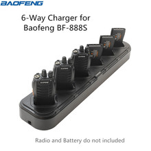 Baofeng Six 6 Way Rapid Multi Charger BF-888S U1 Chargers For BaoFeng BF-888S BF-777S BF-666S H-777 Ham Two Way Radio 2024 - buy cheap