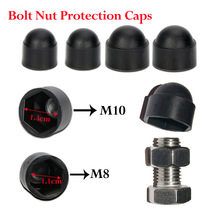 8 pcs Car Wheel Nut Caps Auto Hub Screw Cover Bolt Rims Exterior Decoration Special Socket Protection Dust Proof Black 2024 - buy cheap