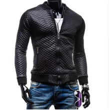 leather jacket Men 2020 new male jacket coat Boys popular Hot sale Top fashion business casual clothing black size 2XL XL L M 2024 - buy cheap