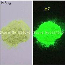 10g Yellow Glowing Luminescent powder phosphor powder,DIY Nail enamel powder glow powder,Nail Glitter Decoration pigment 2024 - купить недорого