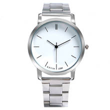 Men's Watch Stainless Steel Elegant Wrist Watch KEVIN Simple Analog Quartz Watch Male Business Quartz-watch Relogio Masculino 2024 - buy cheap
