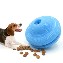 Pet Puzzle Gyro Toy Dog Cat Bite-resistant Food Funny Interactive Elasticity Ball Tooth Cleaning Ball Training Chew Toys Pets Su 2024 - buy cheap