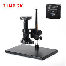 21MP Microscope Camera Set 1080P 60FPS 2K HDMI USB Digital Industry Video Camkera 180X 300X C MOUNT Lens For Phone PCB Soldering 2024 - buy cheap