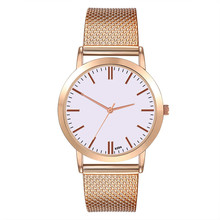 Relógio feminino couro quartzo, relógio de pulso feminino marca de luxo na moda 2024 - compre barato