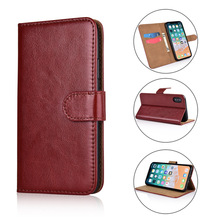 For Leagoo KIICAA MIX Case cover Kickstand flip leather Wallet case With Card Pocket 2024 - buy cheap