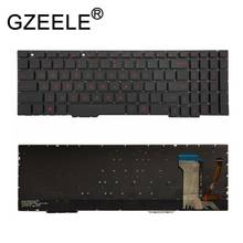 GZEELE Black US Layout Keyboard For Asus FX53VD FX53VW FX753VD FX753VE GL553VW With backlit 2024 - buy cheap