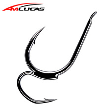 10pcs/lot High Carbon Steel Fish Hook Barbed Two Strength Tip Sharp Fishing Hook Fishing Accessories Carp Fishing Tackle WW1191 2024 - buy cheap