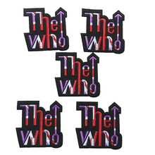 5pcs/lot The Who Embroidered Applique Patches for Clothing Letters Embroidery Badge Patch DIY Decoraion Accessories 2024 - buy cheap