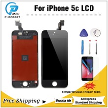 1PCS AAA+++ Quality Touch Screen + LCD For iPhone 5C Display Digitizer Assembly Replacement free 2024 - buy cheap