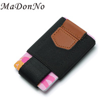 Mini Card Holder Minimalist Slim Wallet For Men Women 2019 Ultra Thin Small Black Male Wallet Money Bag Magic Walet Vallet Man 2024 - buy cheap