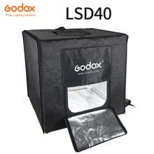 Godox-caja de luz LED LSD40 para estudio fotográfico, tienda de campaña portátil con adaptador de CA para joyería, juguetes y Tiro, 40x40cm 2024 - compra barato