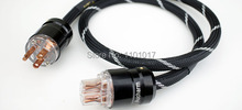 Aucharm AUAPPC2 кабель питания HIFI EXQUIS Красный медный стандарт EU AU US алюминиевая заглушка 2024 - купить недорого