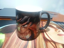 dbz dragon ball z mugs SON goku photo morphing coffee mugs morph mug novelty heat changing color transforming printed Tea Cups 2024 - buy cheap