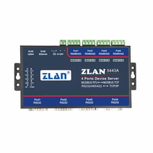 Serial port server 4 port RS232/485/422 to TCP/IP converter ZLAN5443A MODBUS 2024 - buy cheap