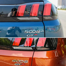 1X Car Styling Sticker Badge Emblem Car Rear Trunk Decal For Peugeot GT 208 301 308 408 508 2008 3008 4008 5008 Rcz 307 206 407 2024 - buy cheap