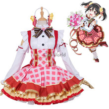 Love Live School Idol Project Yazawa Nico, ramo de flores, uniforme, traje de Anime, disfraces de Cosplay 2024 - compra barato