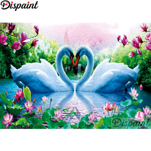 Dispaint Full Square/Round Drill 5D DIY Diamond Painting "Goose flower" Embroidery Cross Stitch 3D Home Decor A10669 2024 - buy cheap