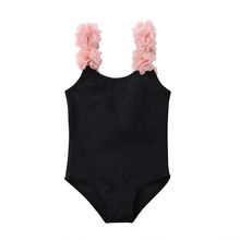 baby girl clothes children's swimsuit Kids Girls Baby Swimsuit Backless Halter Swimwear Summer Beachwear Outfits 2-7Y 2024 - buy cheap