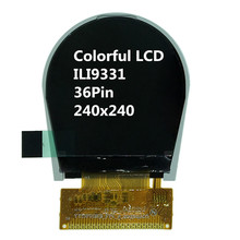 1.5 inch TFT LCD display Round screen panel 36Pin ILI9331 240240 resolution 240*240 QVGA MCU 8080 Welding Solder type 2024 - buy cheap