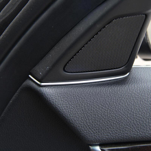 2pcs/set Chrome Interior Accessory For BMW 5 Series f10 520li 525li 530 2011-2016 Audio Speaker Cover Trim Car Stying 2024 - buy cheap