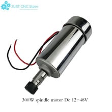 300W DC motor spindle high-speed air cooling Diy engraving machine silver surface motores belarus playmobil DC 12-48v 2024 - buy cheap