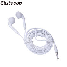 Elistooop 3.5mm Wired Earphones Sports Earphones Headsets Fond Ouvido Headset For PC Xiaomi Phone 2024 - buy cheap