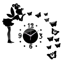 new special offer 3d real living home decoration wall stickers diy mirror acrylic quartz clock beautiful modern design 2024 - buy cheap