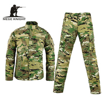 Army military tactical cargo pants uniform waterproof camouflage tactical military bdu combat uniform us army men clothing set 2024 - купить недорого