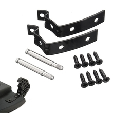 Guantera Universal con limitador de bisagra para Audi, Kit de reparación con soportes en forma de negro, para modelos A4, S4, RS4, B6, B7 y 8E 2024 - compra barato