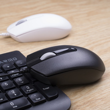 Dearmo-ratón óptico M180 de 3 botones con cable USB, Mouse de ordenador con 1000 DPI, Compatible con PC, Mac, escritorio y portátil 2024 - compra barato