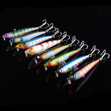 8Pcs/Lot Top Water Wobblers Pencil Fish Fishing Lures Baits Simulation Artificial Isca Pesca Lures Swimbait For Boat Fishing 2024 - buy cheap