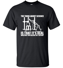 Camisetas con estampado de Big Bang Theory para hombres, camisas de moda divertida de ciencia Believe química, ropa de calle, mma, pp slim, 2021 2024 - compra barato