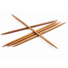 75 Uds 15 tamaños 20cm de tejer de bambú agujas ganchos de Crochet doble punta carbonizado aguja para Jersey manualidades de tejido herramientas 2024 - compra barato