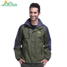 LoClimb Plus Size L-9XL Brand Camping Hiking Jackets Men Waterproof Outdoor Sport Coat Trekking Climbing Men's Windbreaker,AM017 2024 - buy cheap