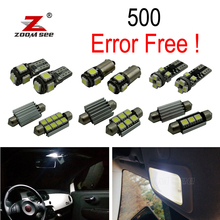 7pc x Super quality canbus Error Free For 2007-2017 Fiat 500 Car LED lamp Interior Reading Dome Trunk Ceiling Light Kit 2024 - buy cheap
