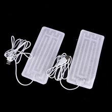 1 Pair 5V USB Electric Heating Element Film Heater Pads Carbon fiber heating pad Warm Feet Pad for Warming Feet 2024 - buy cheap