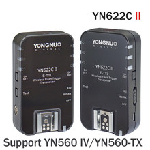 YONGNUO YN622CII HSS E-TTL Flash Trigger for Canon Camera Compatible With YN622C YN560-TX trigger with YN560iii yn560iv yn685 2024 - buy cheap