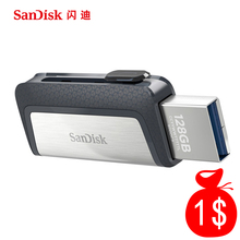 Sandisk Type-C USB Flash Pen Drive 16GB 32GB 64GB 128GB 150MBS USB Flash PenDrives USB3.1 Dual OTG Drives for Phone Computer PC 2024 - buy cheap
